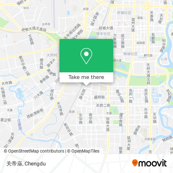 关帝庙 map