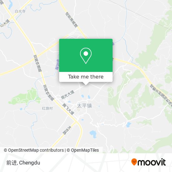 前进 map