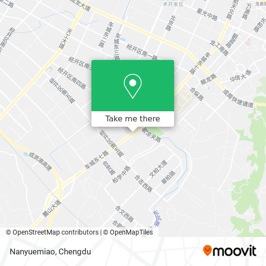 Nanyuemiao map