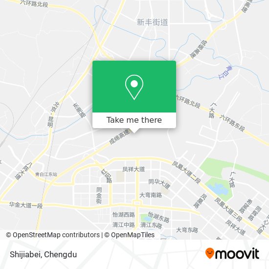 Shijiabei map