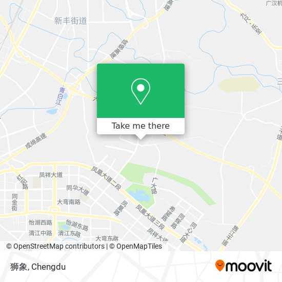 狮象 map