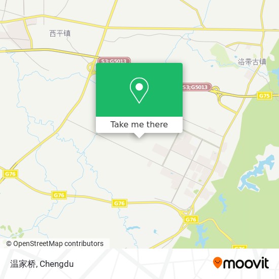 温家桥 map