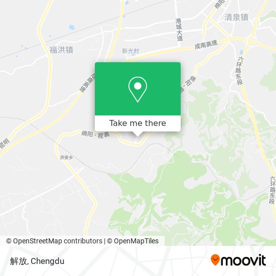 解放 map
