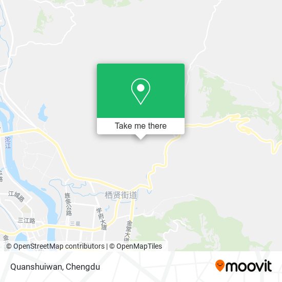 Quanshuiwan map