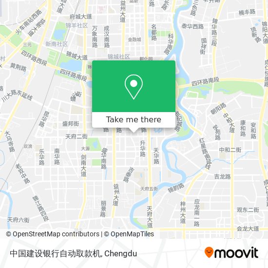 中国建设银行自动取款机 map