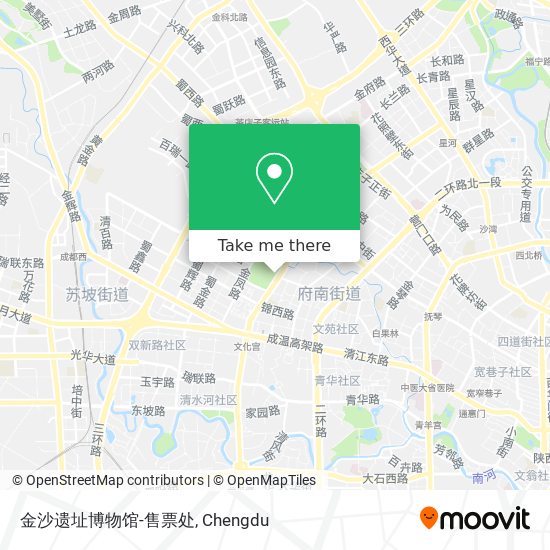 金沙遗址博物馆-售票处 map