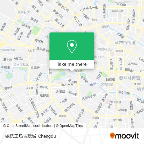 锦绣工场古玩城 map