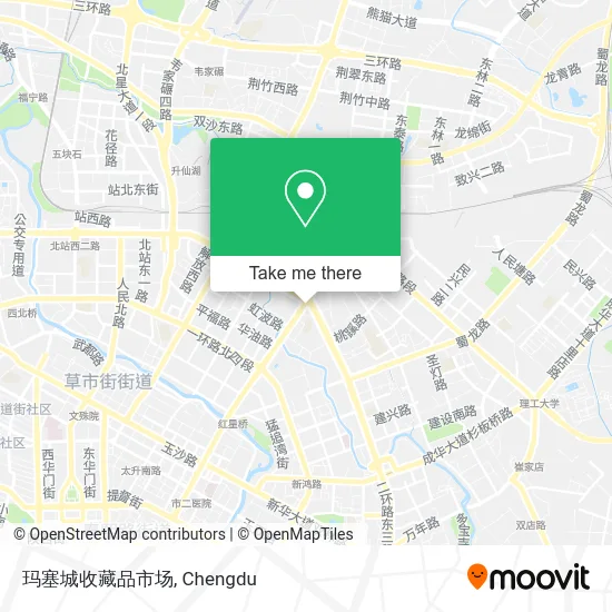 玛塞城收藏品市场 map