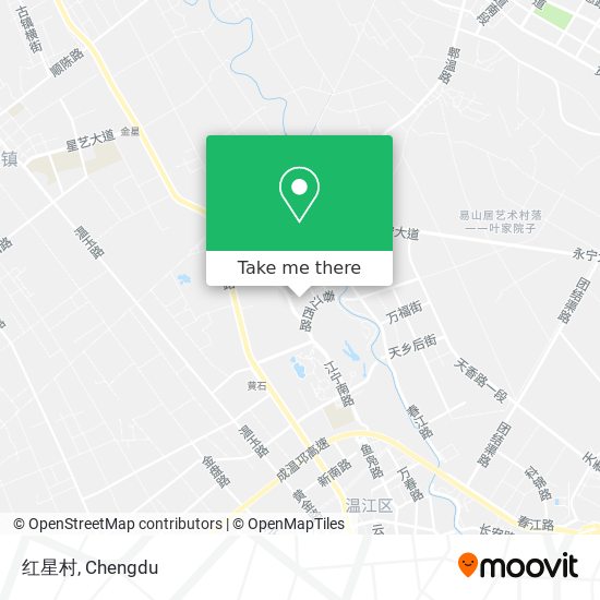 红星村 map