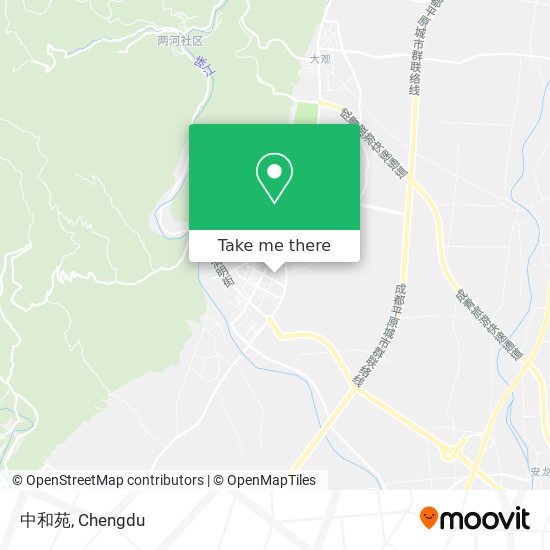 中和苑 map