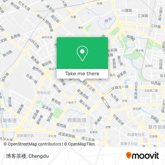 博客茶楼 map