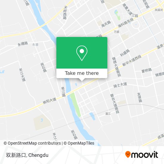 双新路口 map