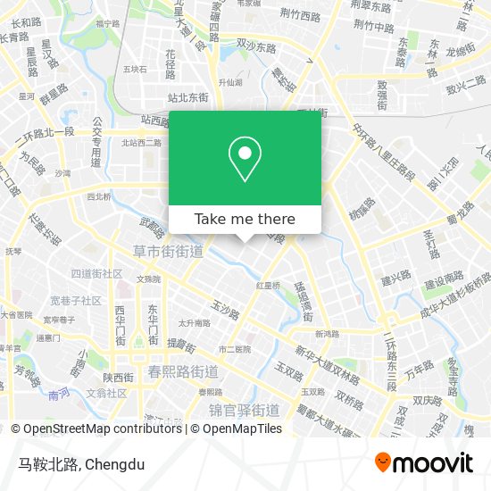 马鞍北路 map