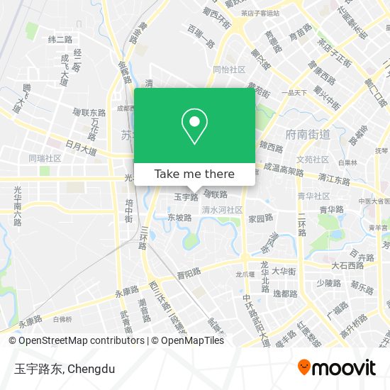 玉宇路东 map