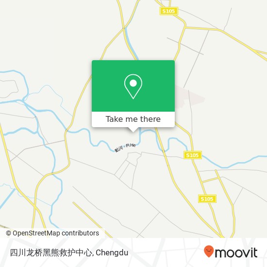 四川龙桥黑熊救护中心 map