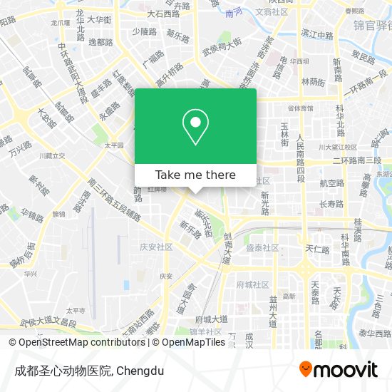 成都圣心动物医院 map