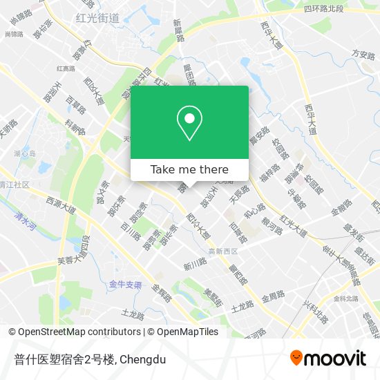 普什医塑宿舍2号楼 map