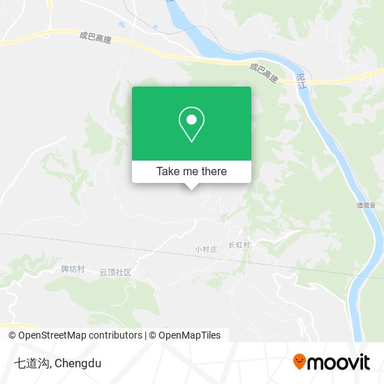 七道沟 map