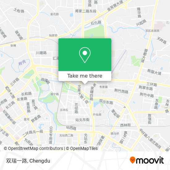双瑞一路 map