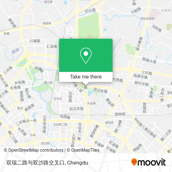 双瑞二路与双沙路交叉口 map