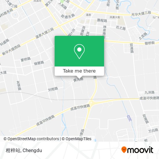 柑梓站 map