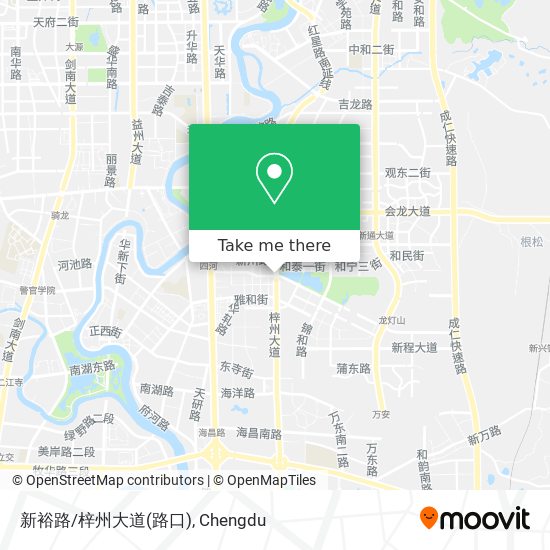新裕路/梓州大道(路口) map
