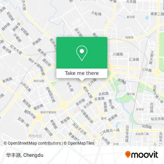 华丰路 map