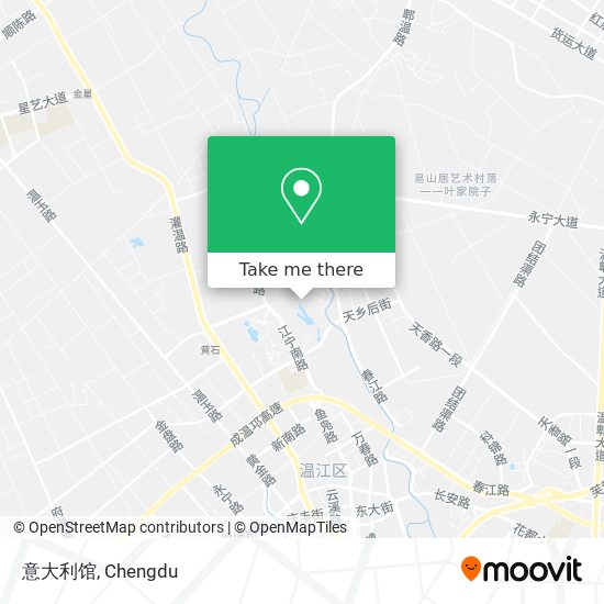 意大利馆 map