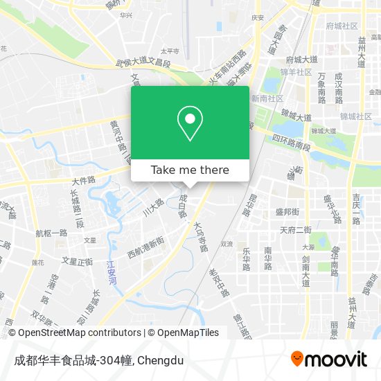 成都华丰食品城-304幢 map