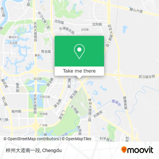梓州大道南一段 map