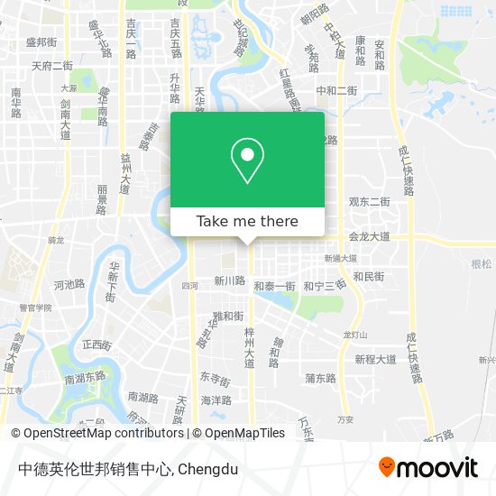 中德英伦世邦销售中心 map
