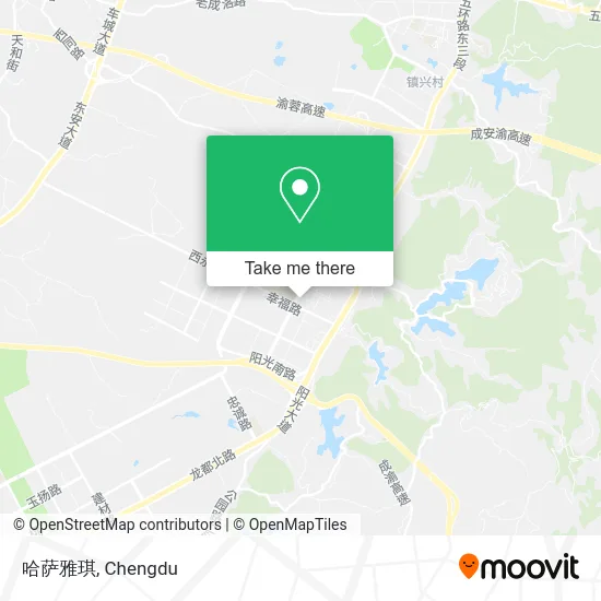 哈萨雅琪 map