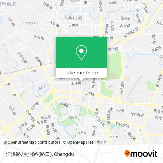 汇泽路/灵润路(路口) map