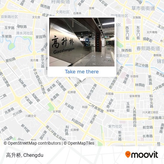 高升桥 map