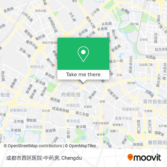 成都市西区医院-中药房 map