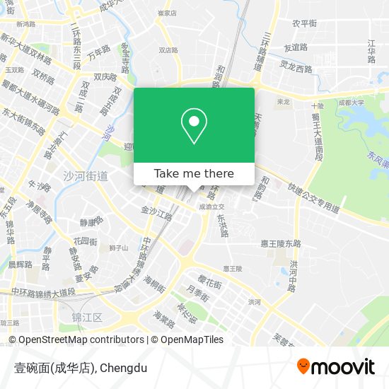 壹碗面(成华店) map