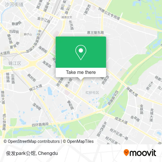 俊发park公馆 map