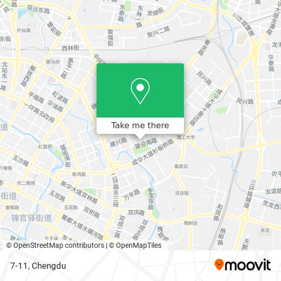 7-11 map