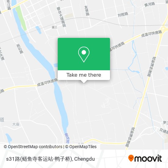 s31路(鲢鱼寺客运站-鸭子桥) map