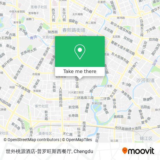 世外桃源酒店-普罗旺斯西餐厅 map