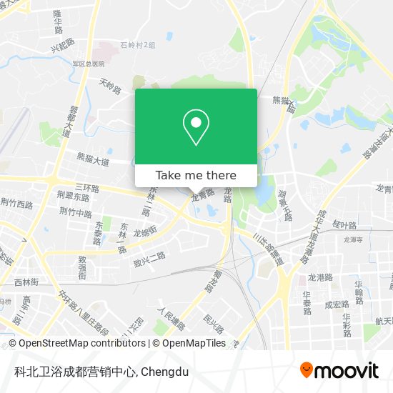 科北卫浴成都营销中心 map