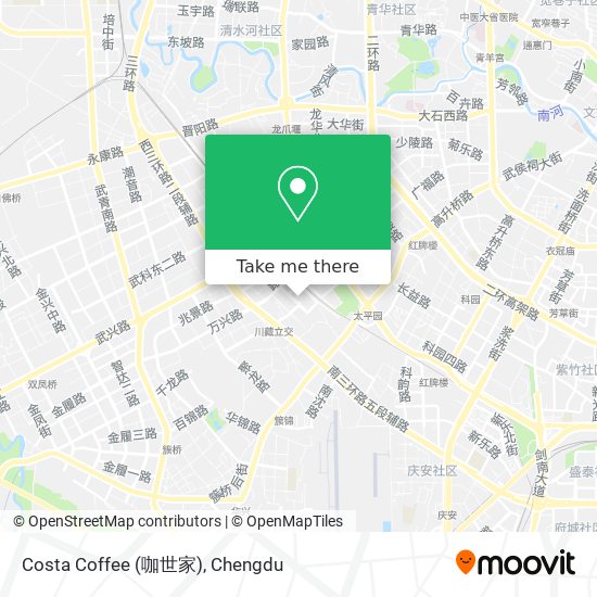 Costa Coffee (咖世家) map