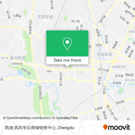凯德·风尚车位商铺销售中心 map