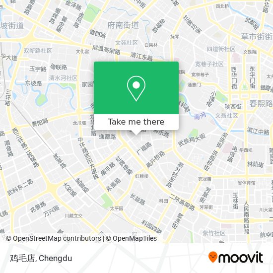 鸡毛店 map