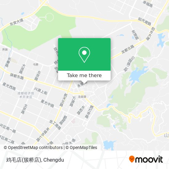 鸡毛店(簇桥店) map