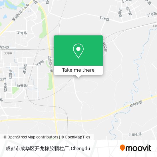 成都市成华区开龙橡胶颗粒厂 map