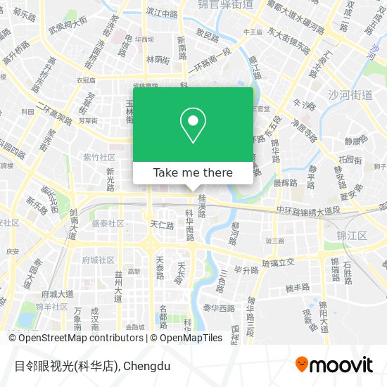 目邻眼视光(科华店) map