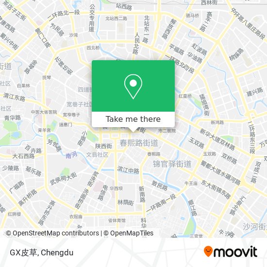 GX皮草 map