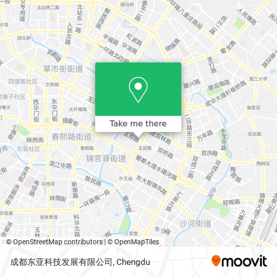 成都东亚科技发展有限公司 map