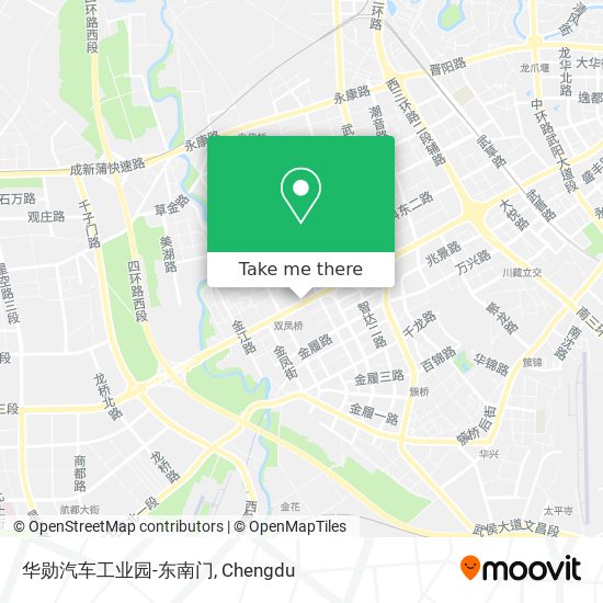 华勋汽车工业园-东南门 map